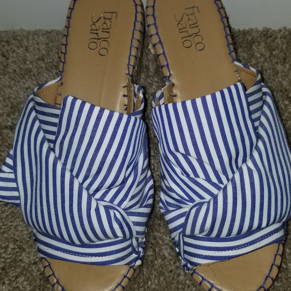 Platform espadrille wedge sandals